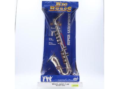 Big Brass Super Saxophone Instrument PROLL Preschool Toy NEW MISP SEALED