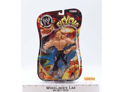Chris Jericho WWE Wrestling Flex'ems 2003 Jakks Pacific NEW MOSC SEALED 7"
