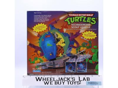 Technodrome Scout Vehicle TMNT 1993 Playmates Action Figure NEW SEALED