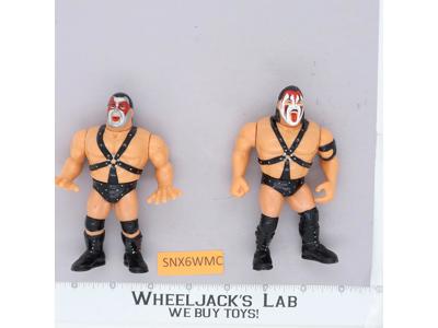Demolition Smash & Ax Series 1 1990 WWF Wrestling Hasbro Action Figures Vintage
