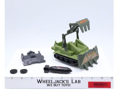 Bomb Disposal 100% Complete GI Joe 1985 Hasbro Action Figure Vehicle