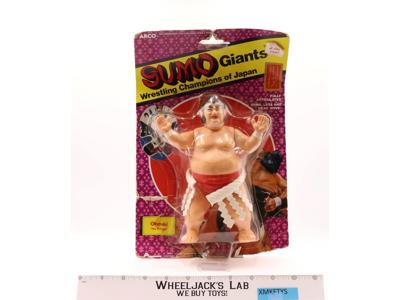 Ohzeki Sumo Giants Wrestling Champions of Japan COMPLETE W/Card & Bubble Arco