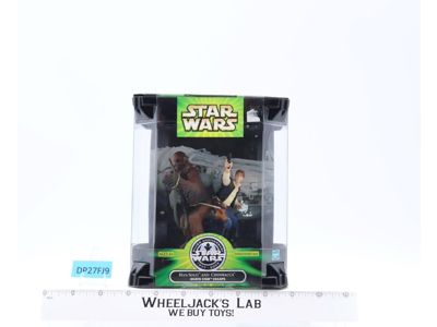 Han Solo & Chewbacca Star Wars Silver Anniversary 2001 Hasbro NEW SEALED