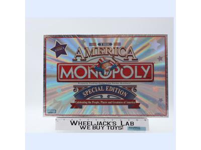 The America Monopoly Special Edition Board Game 2002 Parker Brothers NEW SEALED