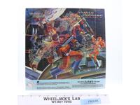 Rodimus Prime Insert Poster Glow In The Dark 1986 G1 Transformers Vintage
