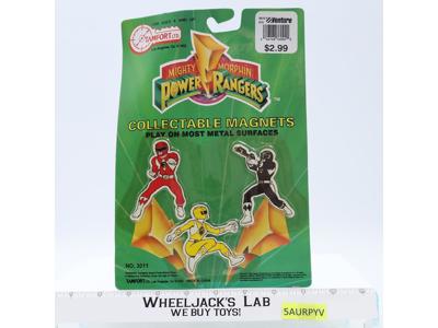 Collectible Magnets Mighty Morphin Power Rangers 1993 Tamfort NEW SEALED