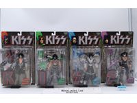 Lot of 4 KISS Ultra-Action 1997 McFarlane Toys Action Figures NEW SEALED
