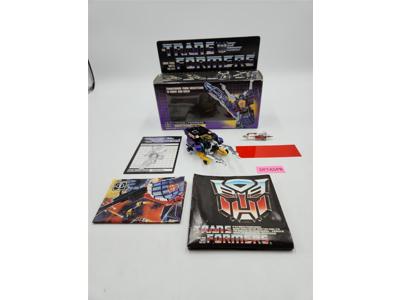 Shrapnel 100% Complete W/Box 1985 Vintage Hasbro G1 Transformers Action Figure