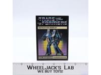 Thundercracker Instructions Manual Booklet 1984 Hasbro G1 Transformers Vintage