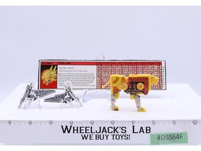 Steeljaw SILVER 100% Complete 1986 Vintage G1 Transformers Lion Action Figure