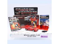 Sideswipe w/BOX 100% Complete 1985 Vintage Hasbro G1 Transformers Action Figure