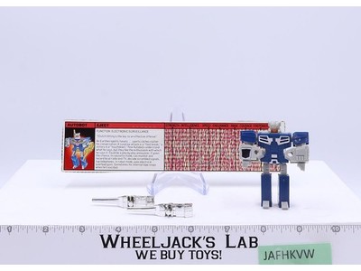 Eject SILVER 100% Complete 1986 Vintage Hasbro G1 Transformers Action Figure