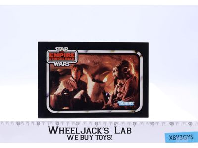 Luke & Yoda 41-Figure Mini Toy Catalog Insert ORIGINAL Star Wars ESB 1981 Kenner