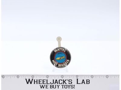 Twinmill BUTTON W/TAB 1968 Hot Wheels Mattel Vintage Redline