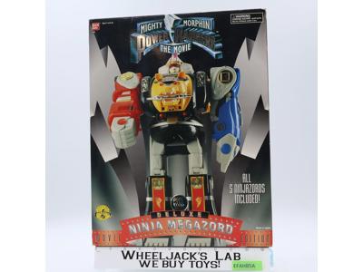 Deluxe Ninja Megazord 100% Complete W/BOX & INSERT Power Rangers The Movie 1995