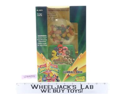 Gumball Bank Mighty Morphin Power Rangers 1994 Janex Corp NEW SEALED