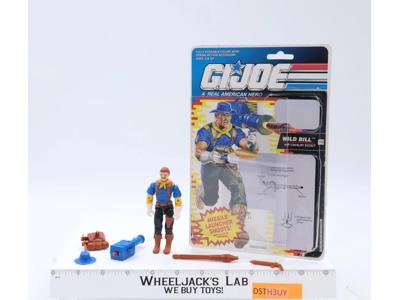 Wild Bill V2 100% Complete W/ Cardback 1992 G.I. Joe Hasbro Vintage Figure