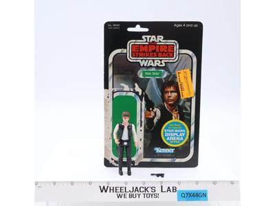 Han Solo BIG HEAD 100% Complete 45 Back-A Star Wars 1981 Kenner NO REPRO