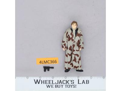 Han Solo Trench Coat 100% Complete Star Wars ROTJ 1983 Vintage Kenner NO REPRO