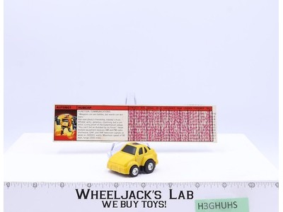 Hubcap 100% Complete 1986 G1 Transformers Hasbro Action Figure Vintage