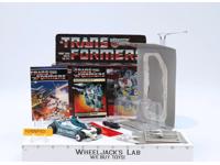 Mirage W/BOX & INSERT 100% Complete 1985 Vintage G1 Transformers Action Figure