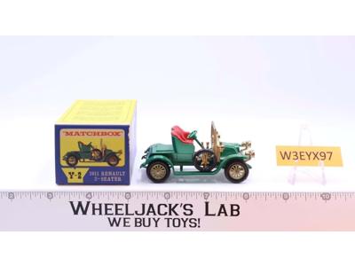 1911 Renault Y-2 W Original Box Lesney Matchbox 1960's England