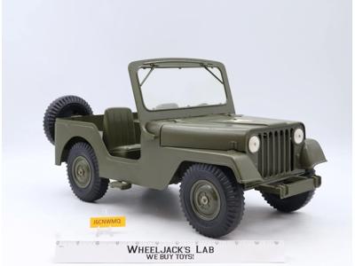 #4540 U.S. Army M38A1 Jeep Stony Smith 1960s Marx 12" Action Figure Vehicle