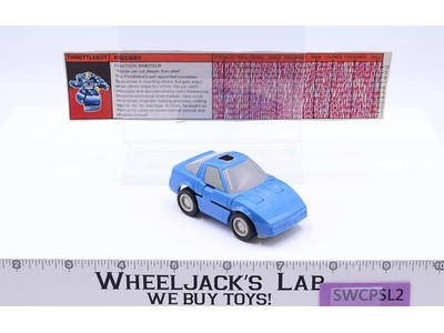 Freeway 100% Complete WORKS 1987 Vintage G1 Transformers Ferrari Action Figure
