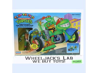Toon Cycle W/ Toon Raph Teenage Mutant Ninja Turtles 1992 Playmates NEW SEALED