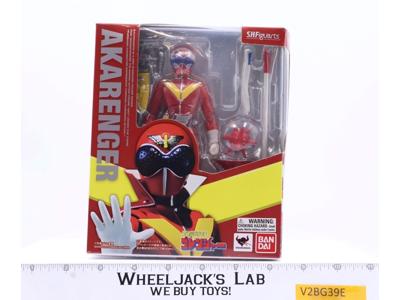 Akarenger Himitsu Sentai Goranger S.H. Figuarts 2014 Bandai Figure NEW MIB
