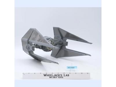 Imperial Tie Interceptor 100% Complete Star Wars ROTJ 1983 Kenner Vehicle WORKS