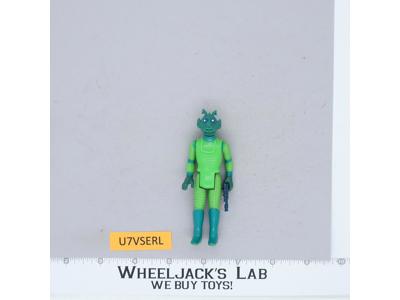 Greedo 100% Complete Star Wars 1978 Vintage Kenner Action Figure NO REPRO