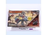 Triceratops W/Hammerhead & Sidewinder WORKS 100% Complete 1987 Dino Riders Tyco