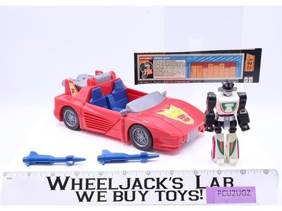 Wheeljack Action Master 100% Complete Vintage 1990 G1 Transformers Hasbro