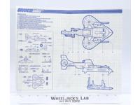 Vindicator 1987 ORIGINAL Instructions / Blueprints G.I. Joe Hasbro Action Figure