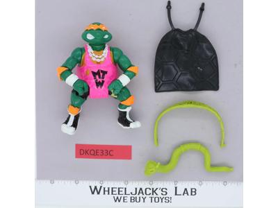 Shell Slammin' Mike 100% Complete Teenage Mutant Ninja Turtle 1991 Playmates