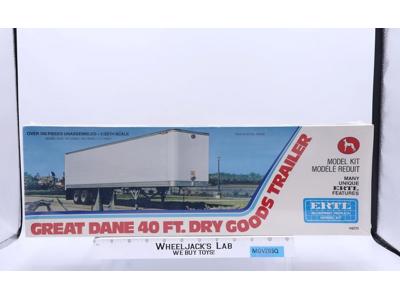 #8032 Great Dane 40 Ft Dry Goods Trailer ERTL 1:25 Model Kit NEW SEALED