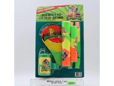 6Pc Bicycle Accessories Mighty Morphin Power Rangers 1994 Rand NEW SEALED
