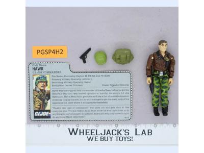 Hawk V2 100% Complete G.I. Joe 1986 Hasbro Vintage Action Figure