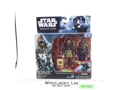 Rebel Commando Pao & Imperial Death Trooper Star Wars Rogue One Hasbro SEALED
