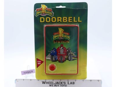 Doorbell Mighty Morphin Power Rangers 1994 Happiness Express NEW SEALED