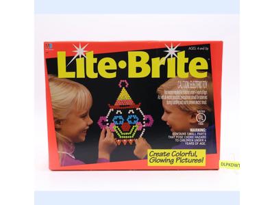 Lite-Brite #4780 w/ Pegs & Storage Bag 1993 Milton Bradley NEW MISB SEALED
