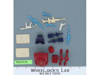 Battle Gear Accessory Set 4 Lot 12 1986 Weapons GI Joe Vintage Action Figure