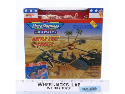 Battle Zone Bunker Micro Machines Military 1992 Galoob NIB Vintage Playset