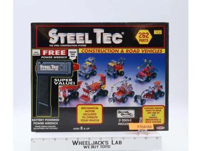 Construction & Road Vehicles Steel Tec 1996 Remco Building Set