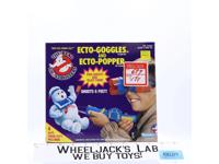 Ecto-Goggles & Ecto-Popper The Real Ghostbusters 1986 Kenner Vintage NEW SEALED