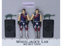 Tomax and Xamot 100% Complete G.I Joe 25th Anniv. 2008 Hasbro Figures