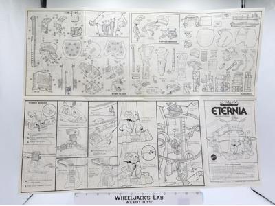 Eternia Instructions 1986 MOTU He-Man Masters of the Universe