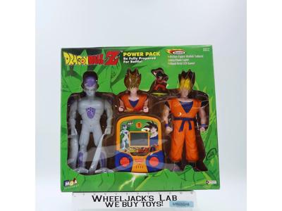 POWER PACK Action Figure Walkie-Talkies Key Chain LCD Game Dragonball Z 2000 NEW