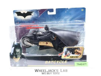 Batcycle Flare & Fire DC Comics Batman 2008 Mattel NEW MOSC SEALED